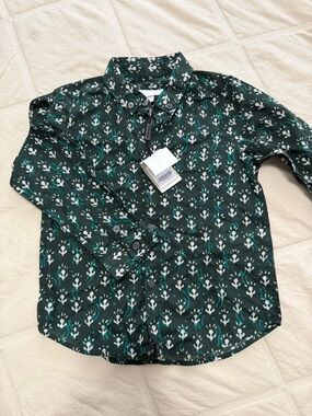 Burberry 4Y Mini Fred Button-Up Shirt